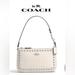 Coach Bags | Coach Nolita 19 Rivets Silver/Chalk Bag/Clutch/Wristlet. Brand New With Tag. | Color: Red/Silver | Size: Os