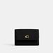 Coach Accessories | Coach Essential Mini Trifold Wallet, Unisex, Black, Leather, New With Tags | Color: Black | Size: Os