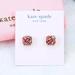 Kate Spade Jewelry | Kate Spade Mini Square Glitter Multi Color Stud Earrings Gold Plated | Color: Gold | Size: Os