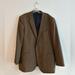 J. Crew Suits & Blazers | J. Crew Blazer, Brown With Light Blue Windowpane Jacket, 46r | Color: Blue/Brown | Size: 46r