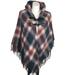 Jessica Simpson Jackets & Coats | Jessica Simpson Multicolored Plaid Cape/Shawl Poncho | Color: Green/White | Size: One Size