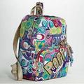 Coach Bags | Coach Poppy Pop C Backpack. Limited Edition Rare | Color: Purple/Yellow | Size: Os