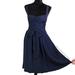 J. Crew Dresses | J. Crew 100% Silk Sweetheart A-Line Dress | Color: Blue | Size: 10