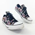 Converse Shoes | Converse All Star Day Of The Dead Sugar Skull Low Top Athletic Sneakers Shoes | Color: Black | Size: 7