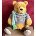 Disney Toys | Disney Store Evergreen Winnie The Pooh Green Scarf Plush Stuffed Animal 13” | Color: Green | Size: 13"