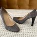 Ralph Lauren Shoes | Gray Suede Ralph Lauren Heels | Color: Gray | Size: 8.5