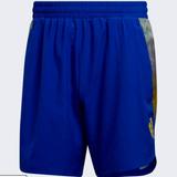 Adidas Shorts | Adidas Workout Shorts Nwt | Color: Blue/Yellow | Size: Xl 7"