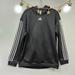 Adidas Tops | Adidas Womens Black White Gear Up Hoodie Pockets 3 Stripe Sleeves Size Medium | Color: Black/White | Size: M