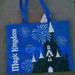 Disney Bags | Disney Magic Kingdom Theme Park Reusable Tote Bag | Color: Blue | Size: Os