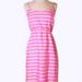 J. Crew Dresses | J Crew Dress Womens Size 4 Pink Striped Sleeveless Sundress Black Label $148 | Color: Cream/Pink | Size: 4