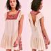 Free People Dresses | Free People Day Glow Embroidered Mini Dress | Color: Red | Size: S