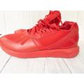 Adidas Shoes | Adidas Original Mens Tubular Runner “Triple Red” Sneakers - Sz 10 Q16464 - Used | Color: Red | Size: 10