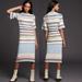 Anthropologie Dresses | Anthropologie Maeve Roberta Maxi Sweater Dress | Color: Blue/Yellow | Size: M