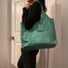 Burberry Bags | Burberry Brit Two Tone Grainy Leather Shopper Tote Nwt | Color: Green | Size: Os