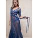 Free People Dresses | Free People Sascha Sequin Maxi Dress (Nwot) | Color: Blue | Size: 4