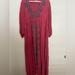 Free People Dresses | Free People V Embroidered Maxi Dress | Color: Red | Size: M