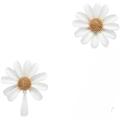 Kate Spade Jewelry | Kate Spade Into The Bloom Large Daisy Stud Earrings | Color: Gold/White | Size: Os