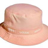 Adidas Accessories | Adidas Women’s Essentials Ii Bucket Hat | Color: Pink/White | Size: Os
