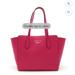 Gucci Bags | Gucci Swing Tote Bag Shoulder Leather Fuchsia Pink 354408 | Color: Pink | Size: Os