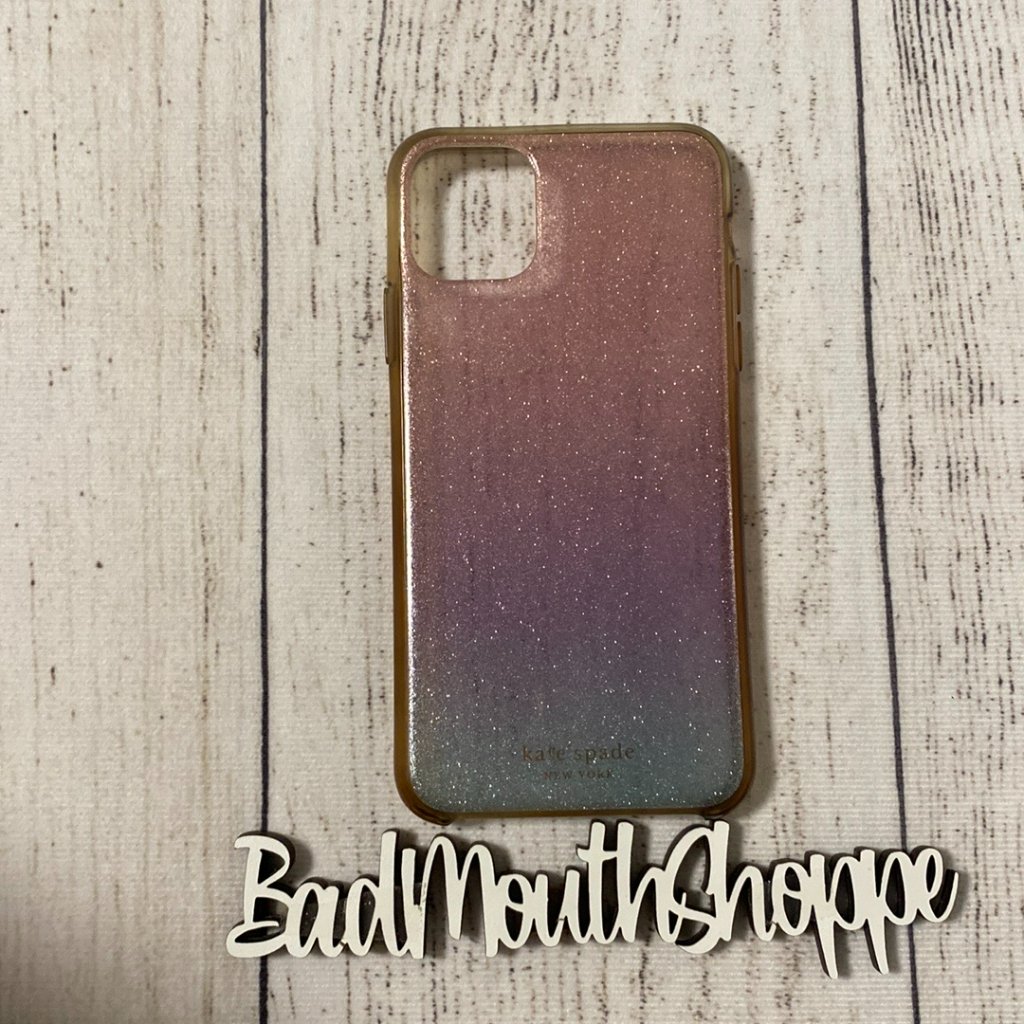 Kate Spade Cell Phones & Accessories | Kate Spade Ombre Glitter Iphone 11 Pro Max Cell Phone Case | Color: Blue/Pink | Size: Os