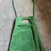 Free People Bags | Free People Green Suede Bag | Color: Green | Size: Os