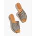 Madewell Shoes | Madewell The Evelyn Slide Clog In Spotted Calf Hair | Color: Brown/Cream | Size: 9