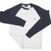 Polo By Ralph Lauren Shirts | New Vintage Polo Ralph Lauren Long Sleeve T Shirt! White & Navy Baseball Shirt | Color: Blue/White | Size: M