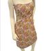 J. Crew Dresses | J. Crew Floral Strapless Dress Size 10 | Color: Orange/Pink/Yellow | Size: 10