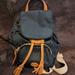 Dooney & Bourke Bags | Dooney & Bourke Wayfarer Nylon & Leather Mini Backpack | Color: Black/Brown | Size: Os