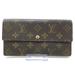 Louis Vuitton Bags | Louis Vuitton Pochette Porte Monnaie Credit Monogram Long Wallet M61725 | Color: Red | Size: Os