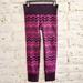 Lululemon Athletica Pants & Jumpsuits | Lululemon Ebb To Street Knit Pink Leggings Yoga Pants Zig Zag Chevron Size 6 | Color: Pink/Purple | Size: 6