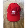 Adidas Accessories | Adidas Originals Adjustable Fit Strapback Hat Vivid Red White One Size | Color: Red/White | Size: Os