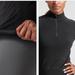 Athleta Tops | Athleta Medium Momentum Seamless Half Zip Running Layer | Color: Black | Size: Small