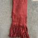 Anthropologie Accessories | Anthropologie Scarf With Fringe - Nwt | Color: Orange | Size: Os