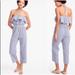 J. Crew Pants & Jumpsuits | J Crew Seersuckers Sucker Extra Small Jumpsuit | Color: Blue/White | Size: Xs