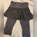 Athleta Skirts | Athleta Tennis Skirt With Attached Leggings | Color: Black | Size: S