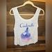 Disney Tops | Disney Cinderella Graphic Tank Top (Junior’s, Xl) | Color: Blue/White | Size: Xl