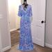 Lilly Pulitzer Dresses | Htf Lilly Pulitzer - Minka Sleeved Maxi Dress | Color: Blue/White | Size: 8