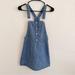 Levi's Dresses | Levi’s Girl’s Elastic Waistband Adjustable Strap Denim Jean Jumper Sz Large | Color: Blue | Size: Lg