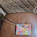 Coach Bags | Coach Peyton Multicolor Floral Print Wristlet Bag | Color: Blue/Pink | Size: Os