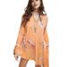 Free People Dresses | Free People - Orange Floral Off Shoulder Mini Dress | Color: Orange | Size: Xs