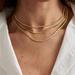 Free People Jewelry | Gorgeous 3 Multi Layer Necklace | Color: Gold | Size: Os