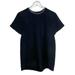 Madewell Tops | Madewell Black Leather Trim Tailored Tee Short Sleeve Top Small | Color: Black | Size: S