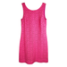 Lilly Pulitzer Dresses | Lilly Pulitzer Xs Dress Shift Mini Lace Neon Pink Sleeveless Lined Keyhole 291 | Color: Pink | Size: Xs