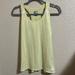 The North Face Tops | Canary Yellow North Face Racerback Exercise Tank Top | Color: White/Yellow | Size: M