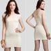 Free People Dresses | Free People Lurex Starlight Knit Mini Dress Large | Color: Gold/White | Size: L