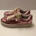 Free People Shoes | Free People Letterman Sneaker Size 8.5 | Color: Pink/White | Size: 8.5