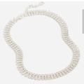 J. Crew Jewelry | J Crew Sparkle Collar Necklace, Nwt | Color: Silver | Size: Os