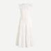 J. Crew Dresses | J Crew Tiered Ruffle-Sleeve Cotton Dress Ax321 | Color: White | Size: Xs