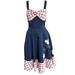 Disney Dresses | Disney Parks The American Girl Dress Gingham | Color: Blue/Red | Size: Xs